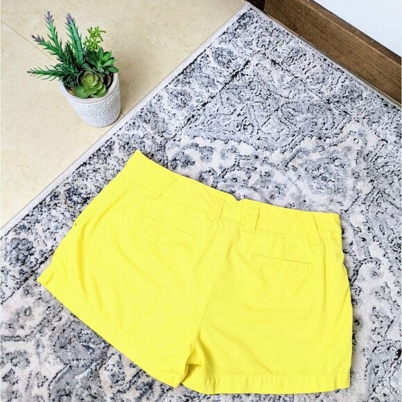 Neon Yellow J. Crew Factory Chino Shorts - Picture 6 of 11